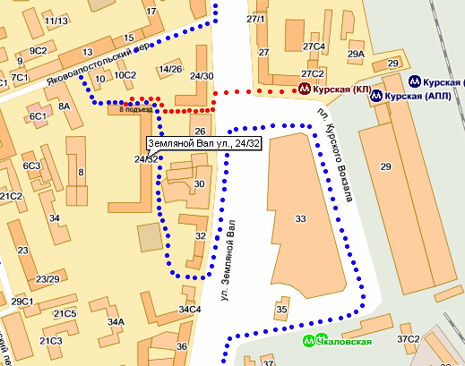 Земляной вал на карте москвы. Метро Курская улица Земляной вал 27 строение. Земляной вал 36 строение 2. Выходы 1-4 метро Курская.
