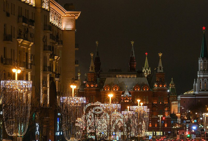 Новогодние спектакли и концерты на Тверской 2018